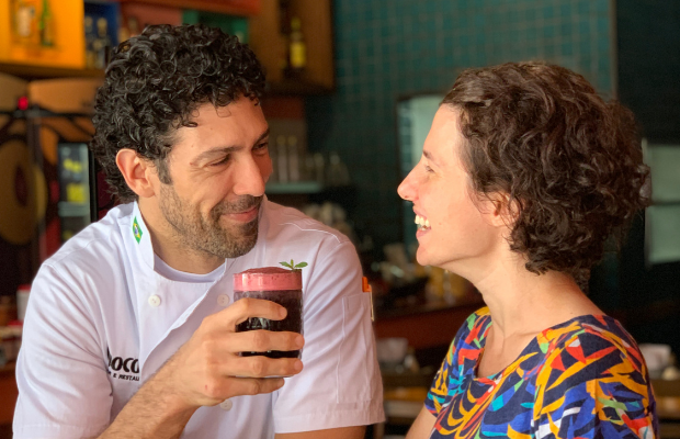 Rodrigo Oliveira and Adriana Salay